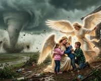 Copii au fost salvati de ingeri in timpul unei tornade puternice din 2011? copii salvati de ingeri